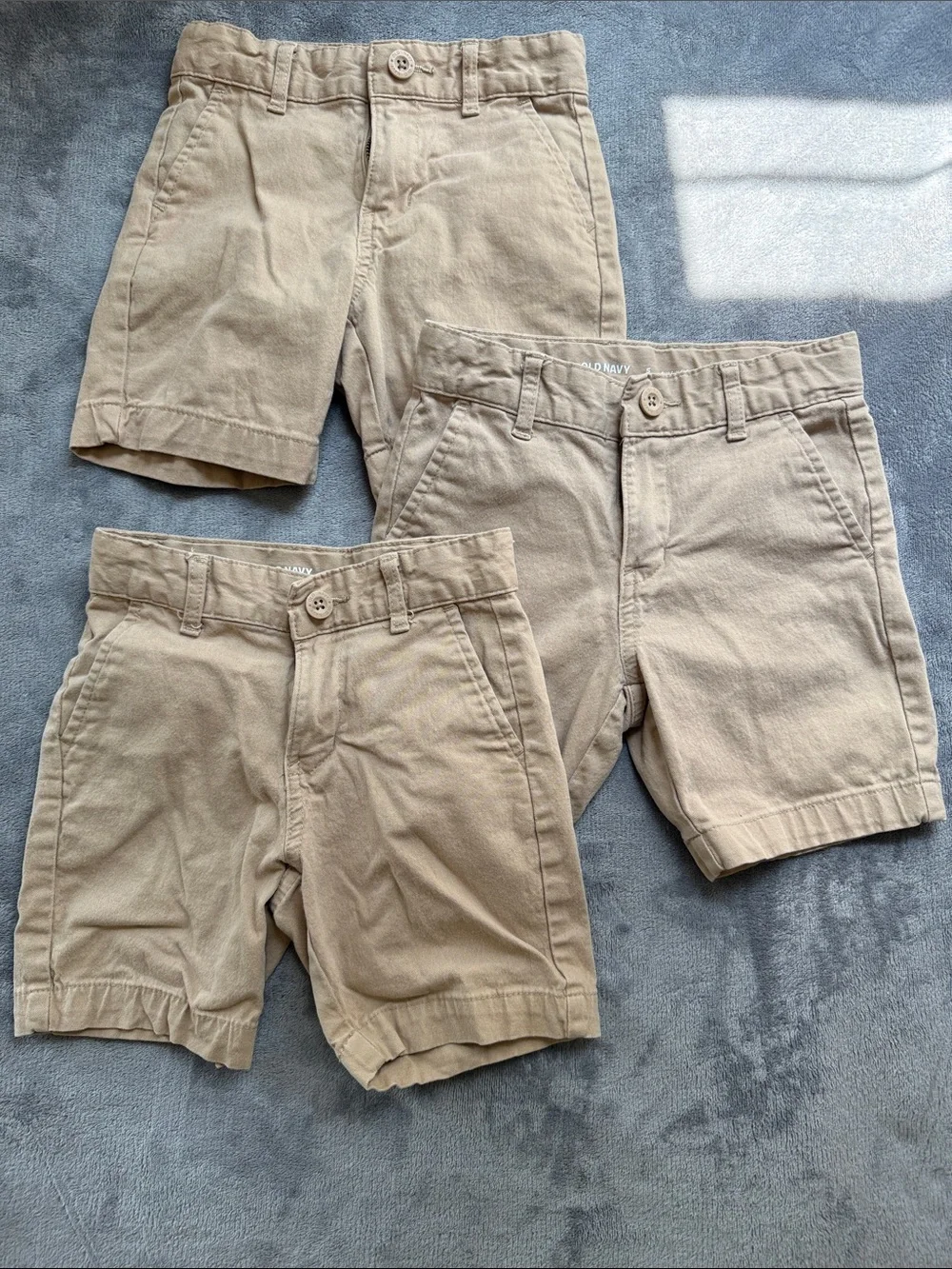 Khaki Boys Uniform Pants & Shorts Bundle